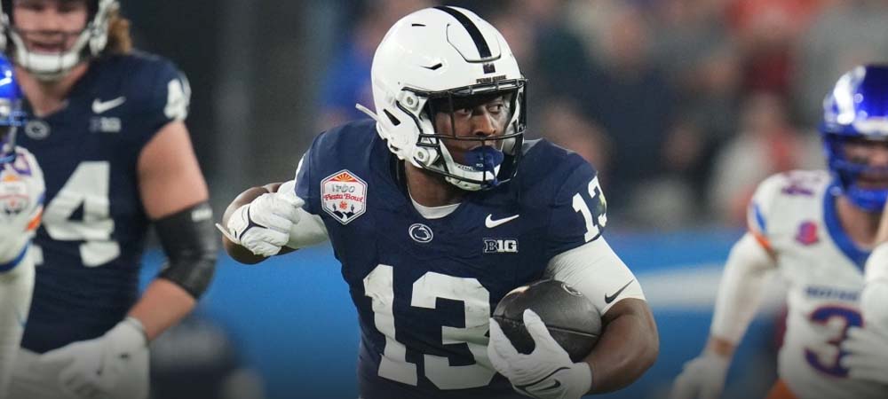 Best Anytime Touchdown Odds Penn State Vs. Notre Dame Orange Bowl - Kaytron Allen