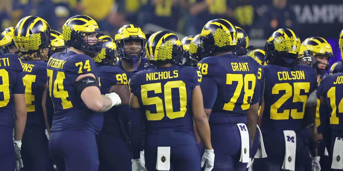 Michigan Football Among 2025-26 Contenders With +3500 Odds