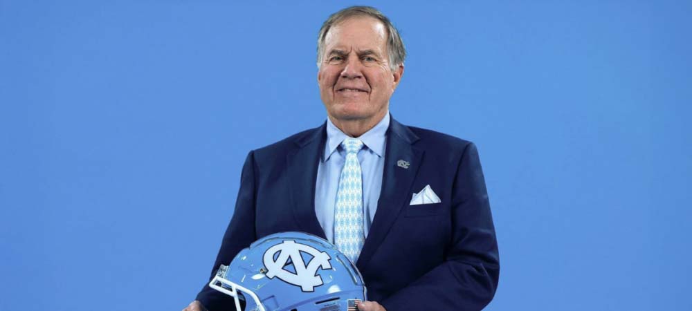 North Carolina Season Odds Under Year 1 With Bill Belichick
