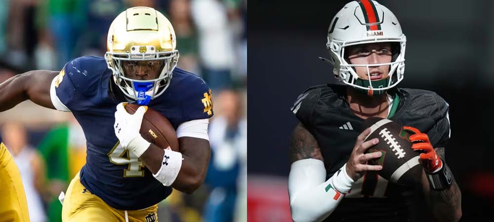 Best Bets For #6 Notre Dame Vs. #10 Miami