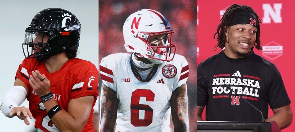 3 Best Anytime Touchdown Odds For Nebraska Vs. Cincinnati
