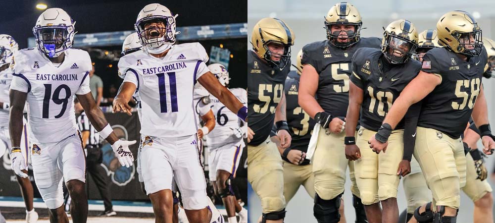 Army vs East Carolina Betting Props + Thursday CFB Odds
