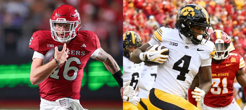 Best Bets For Iowa Vs. Rutgers Friday Night CFB