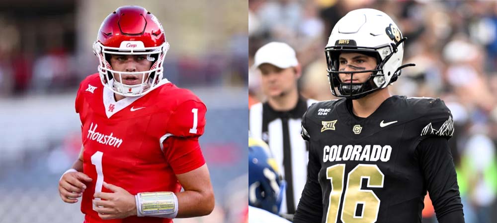 Back Houston Over Colorado With QB Questions For Coach Prime