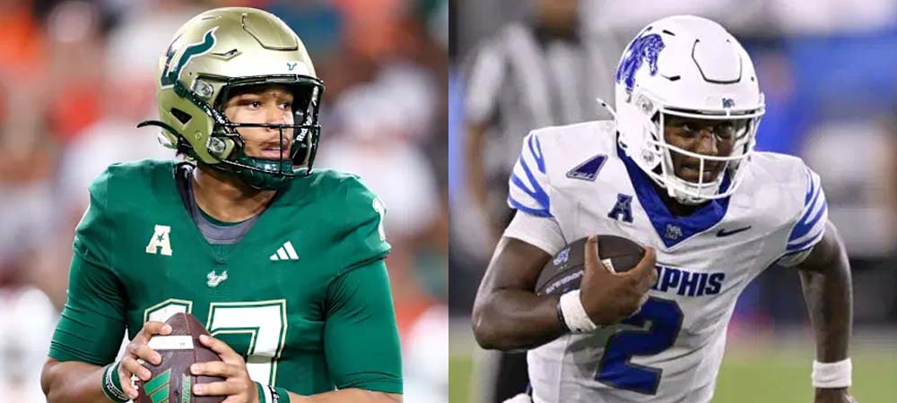 Best Bet For USF Vs. Memphis Week 9 College Football