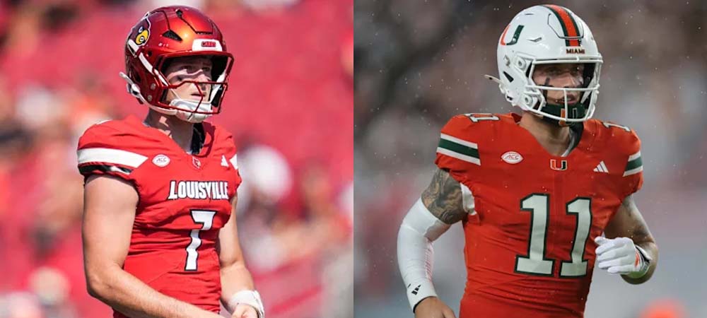 Best CFB Props For Louisville Vs. Miami CFB Friday