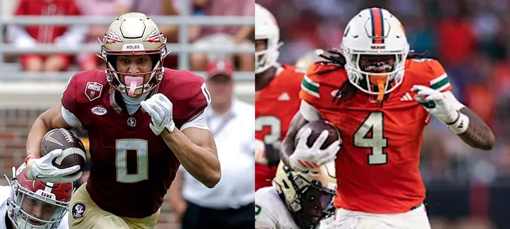 Best Bets For Miami Vs. Florida State Week 6 - Duce Robinson, Mark Fletcher