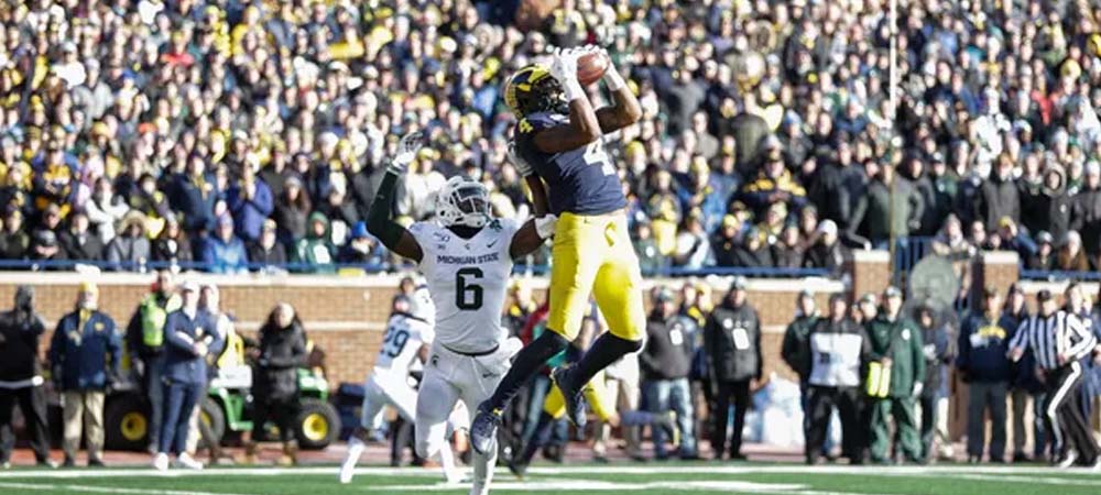 Top Saturday CFB Betting Props: Michigan vs. Michigan State