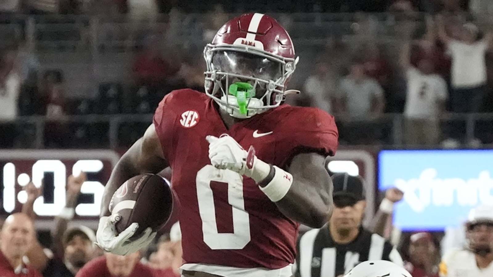 Alabama Backfield Thins In Scrimmage, Tide +850 In SEC